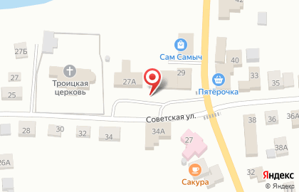 Магазин полуфабрикатов Уральская метелица на Свердловской улице на карте