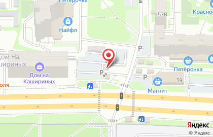 Автостоянка в Челябинске на карте