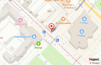 Магазин фастфудной продукции на Гражданской улице на карте