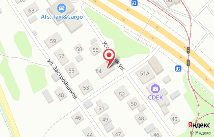 Магазин автозапчастей AutoPolka.ru на Усольской улице на карте