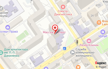 Тату-студия Революция на Средне-Московской улице на карте