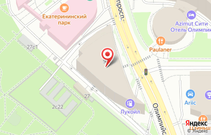 Компания Ирис на Олимпийском проспекте на карте