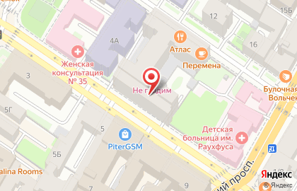 Студия красоты LAVA на 2-ой Советской улице на карте