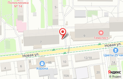 Продуктовый магазин в Москве на карте