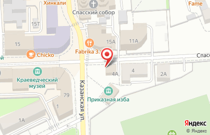 Юридическая компания Юрпроф на Спасской улице на карте