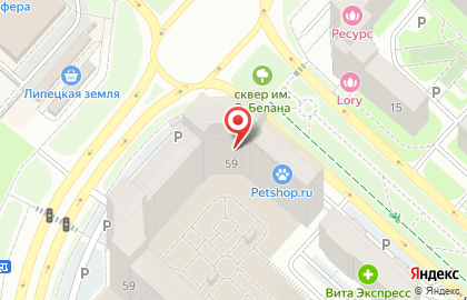 Супермаркет Хлебобулочная на карте