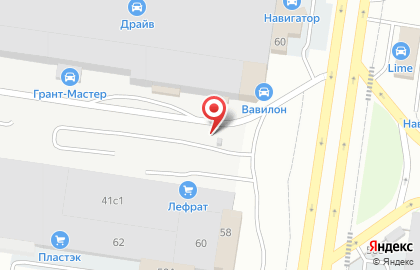 Автостоянка в Тольятти на карте