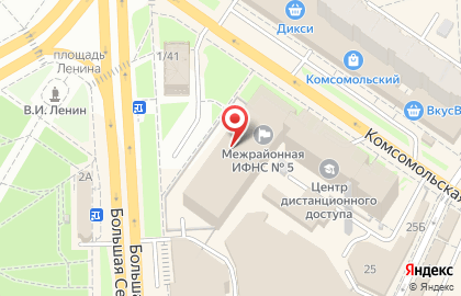 МФЮА, Московский Финансово-Юридический Университет на Комсомольской на карте