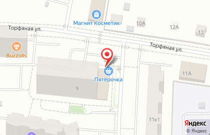 Банкомат Авангард на Торфяной улице на карте