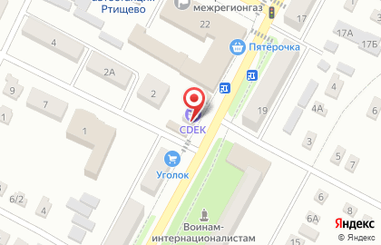 Cdek на Советской улице на карте