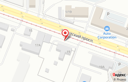 Кит на Советском проспекте на карте