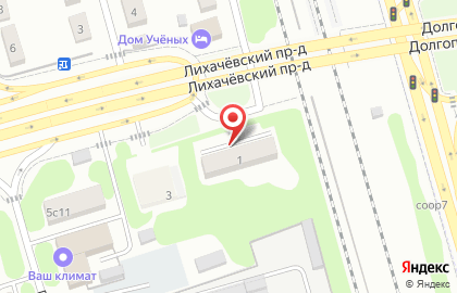 Долгопрудненское кладбище на карте