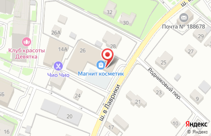 Аптека Невис в Санкт-Петербурге на карте