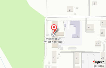 Участковый пункт полиции на улице Ломоносова на карте