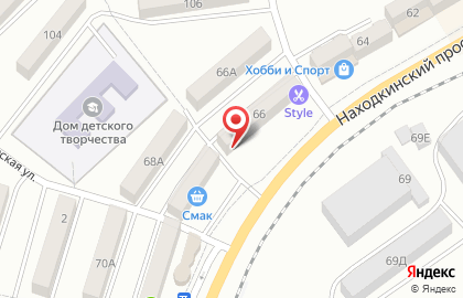 Аптека Миницен в Находке на карте