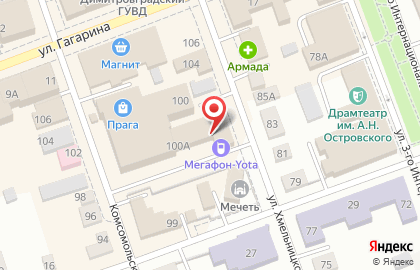 Медицинская лаборатория Наука на улице Хмельницкого на карте