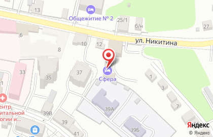 Агентство недвижимости КреатиВ на улице Никитина на карте