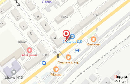 Парикмахерская Командор на карте