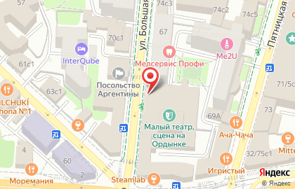 Государственный Академический Малый театр России на карте