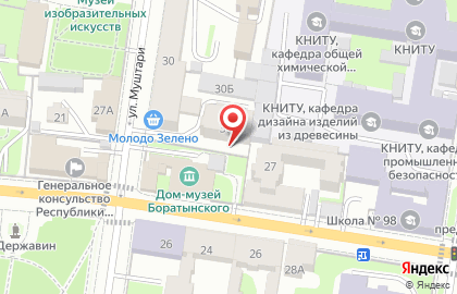 Лайк Хостел на улице Муштари на карте