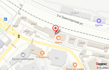 Дары Закамны на карте