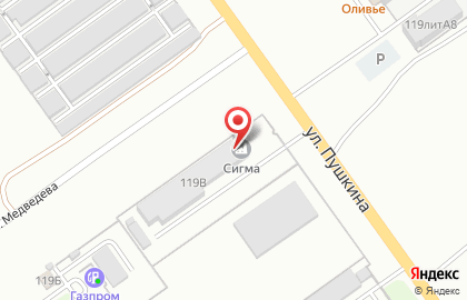 Завод натяжных потолков SiGma на карте