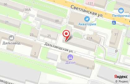 Продуктовый магазин во Владивостоке на карте