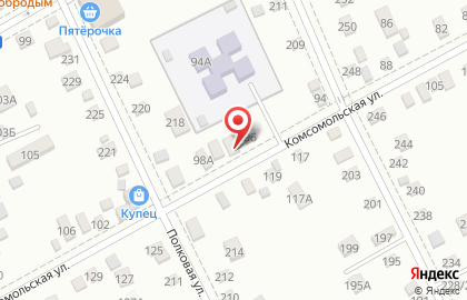 Компания по установке ГБО в на Славянск-на-Кубанях на карте