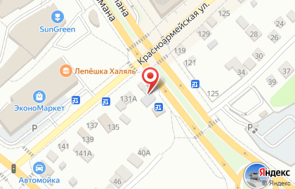 Мир красок на Красноармейской улице на карте