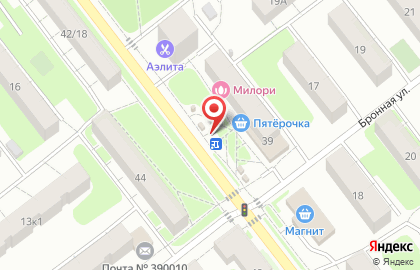 Лилия на Октябрьской улице на карте