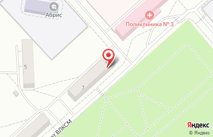 Комплексный центр социального обслуживания населения Заволжского района в Заволжском районе на карте