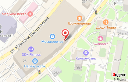 Ювелирный ломбард Sunlight в Москворечье-Сабурово на карте