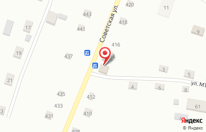 Продуктовый супермаркет Огонёк на карте