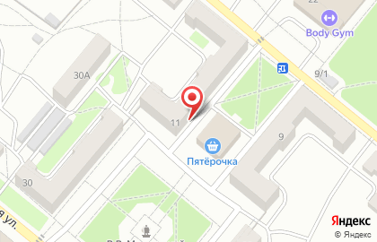 Магазин в Челябинске на карте