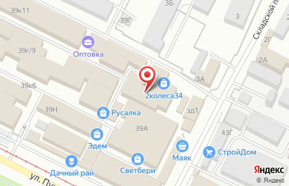 Керамик на улице Пушкина на карте