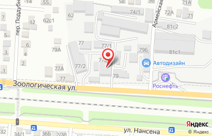 Трест в Ростове-на-Дону на карте