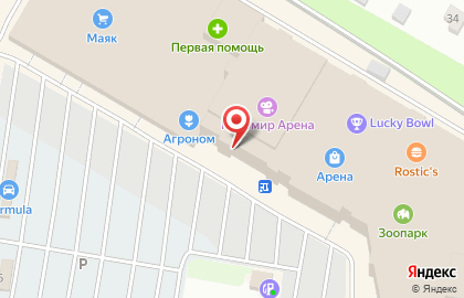 Мебельная компания Аргус в Индустриальном районе на карте