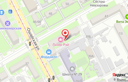 Секвойя на карте