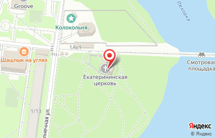 Храм Святой Великомученицы Екатерины на карте