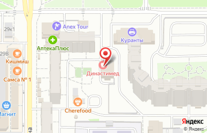 Стоматологический центр Дентал Клиник на проспекте Ямашева на карте