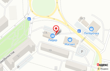 Автотехцентр Лидер на улице Баки Урманче на карте