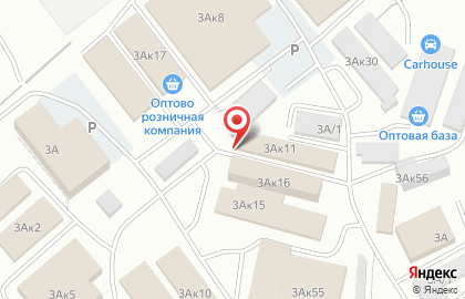 Компания по продаже сыра и колбасы на карте