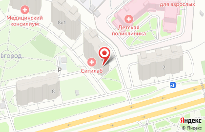 Хороший, микрорайон, ЗАО Строительная компания Правый берег на карте