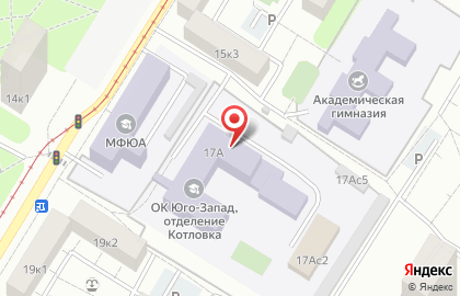 МУГУ, Московский университет государственного управления на карте