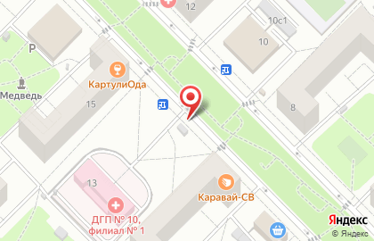 Киоск печатной продукции Медиа-Селект на Проспекте Вернадского на карте