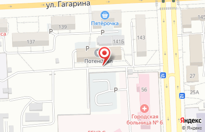 Компаньон на улице Гагарина на карте