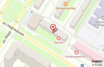 Хеликс на карте