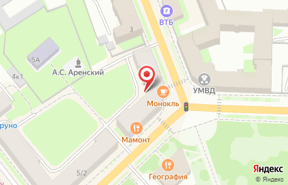 ECCO на Большой Санкт-Петербургской улице на карте