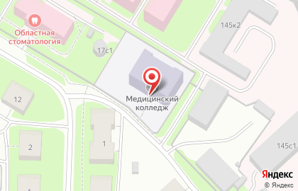 Отдел дополнительного образования Архангельский медицинский колледж на карте