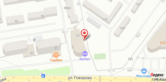 Стоматологическая клиника Стоматолог рядом на улице Говорова на карте